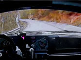 In Car Camera in Hill Climb