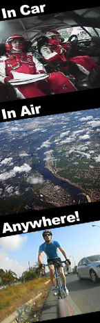 Bullet Cam - 4Kam Helmet Camera