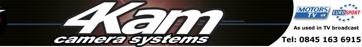 4Kam Sports Cameras - bullet camera supplier to Motors TV