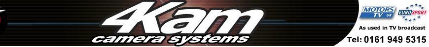4Kam Sports Cameras - bullet camera supplier to Motors TV