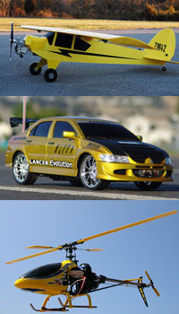 Wireless Micro Camera on RC Car, RC Plane, RC Helicopter