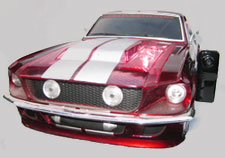 Wireless Micro Camera on RC car (ford mustang)
