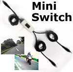 Bike Camera Mini Switch - 2 Bullet Camera Switching Unit