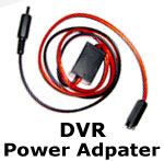 Bike Camera DVR 12v Power Supply - Bike / Car Hookup