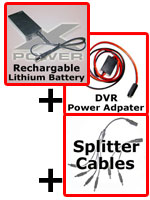 Helmet Camera Power Supply - XPower Package