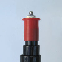 telescopic Pole camera mount for roof inspection pole camera
